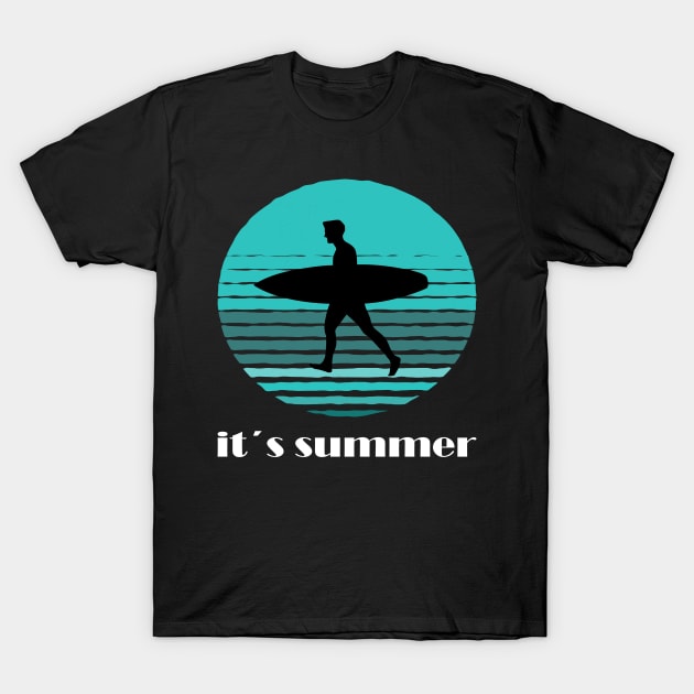 Surfing girl is the best windsurfing T-Shirt by KK-Royal